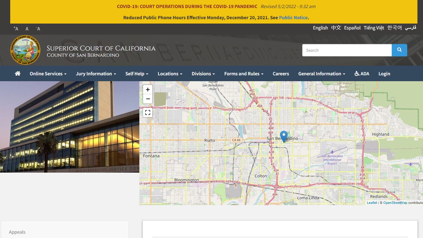 San Bernardino | Superior Court of California